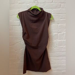 Reformation | Brown Color Mini Dress | Size M/L